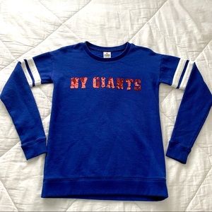 VS PINK NY Giants crewneck sweatshirt